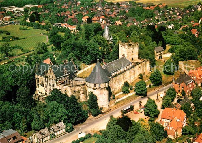 Bad Bentheim Fliegeraufnahme Schloss