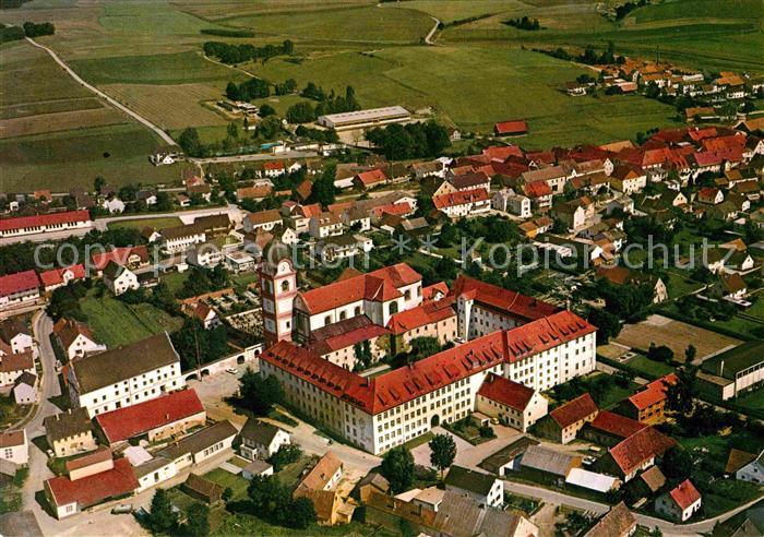 Rohr Niederbayern Fliegeraufnahme Benediktinerabtei