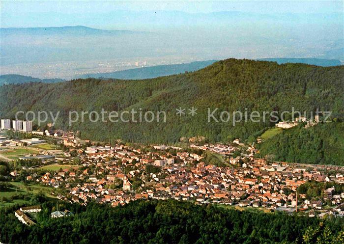 Waldkirch Breisgau Fliegeraufnahme