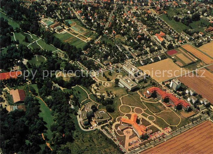 Bad Pyrmont Fliegeraufnahme Rheumaklinik Weserklinik Kursana Residenz