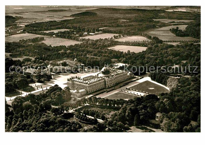 Potsdam Fliegeraufnahme Neues Palais