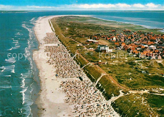 Juist Nordseebad Fliegeraufnahme