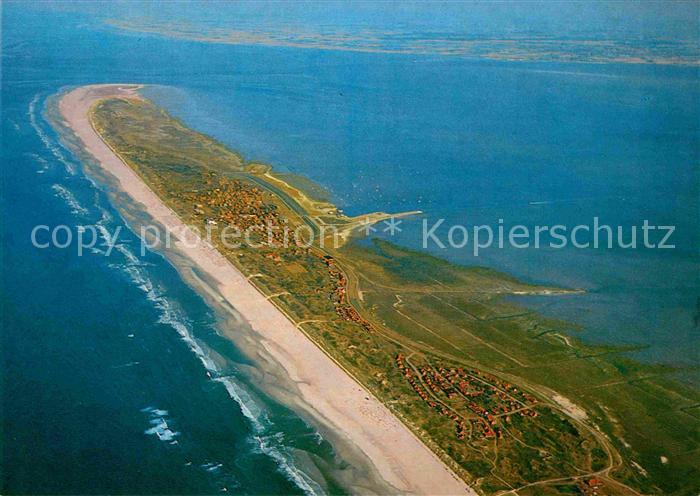 Juist Nordseebad Fliegeraufnahme