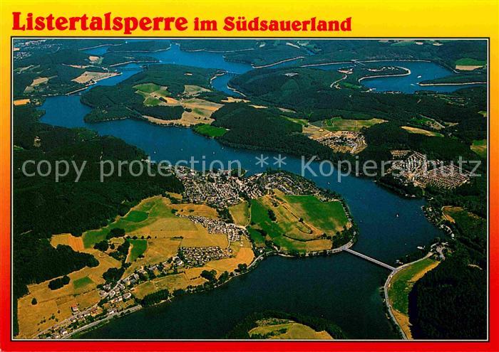 Listertalsperre Fliegeraufnahme