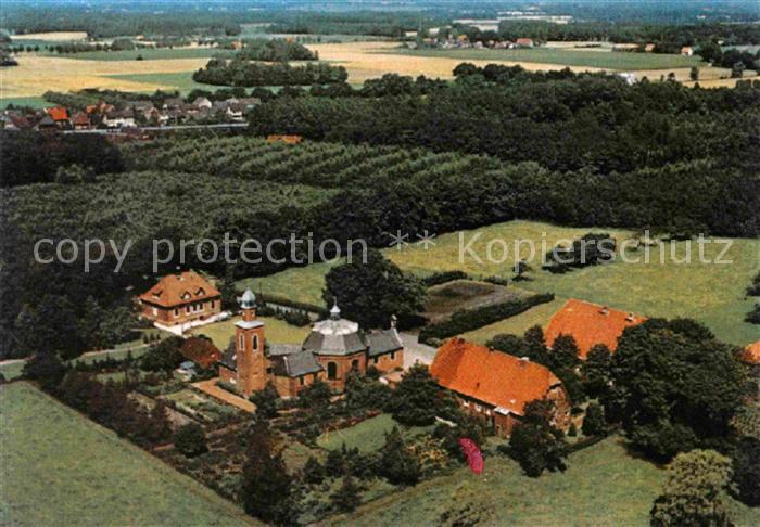 Muenster Westfalen Fliegeraufnahme Pfarrkirche Maria Himmelfahrt