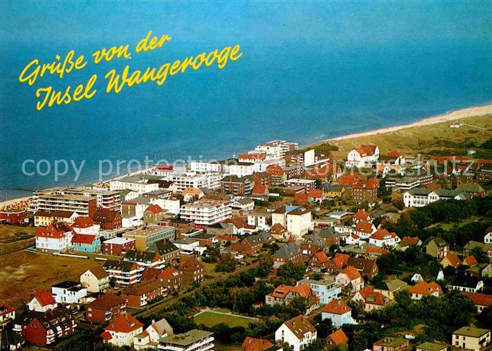 Wangerooge Nordseebad Fliegeraufnahme