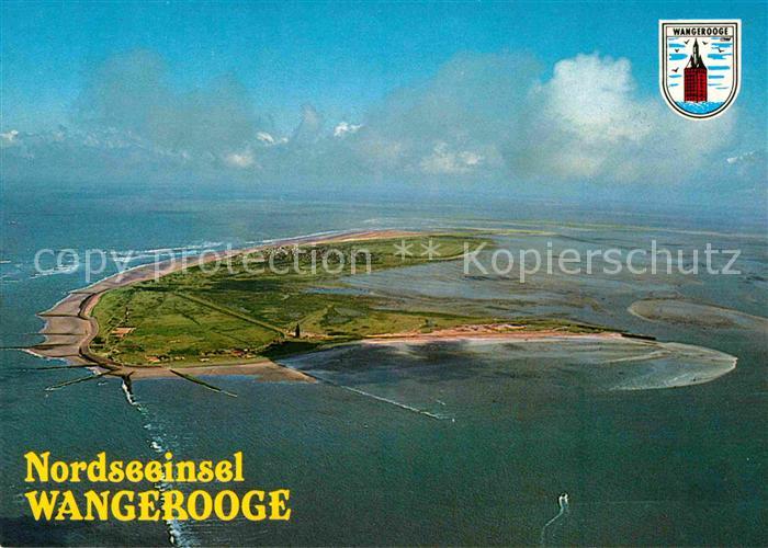 Wangerooge Nordseebad Fliegeraufnahme