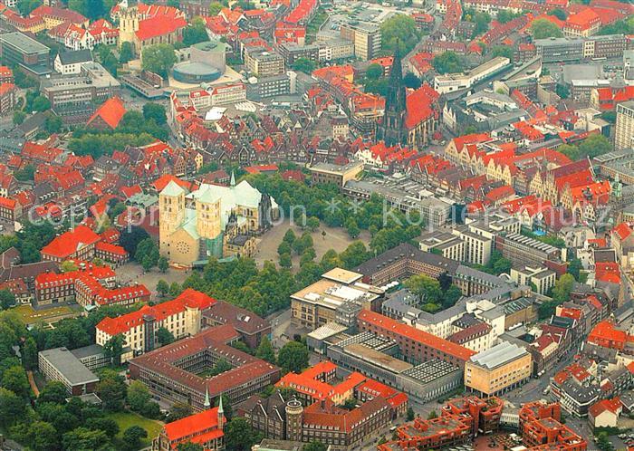 Muenster Westfalen Fliegeraufnahme