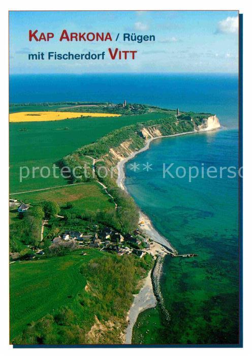 Vitt Ruegen Fliegeraufnahme Kap Arkona