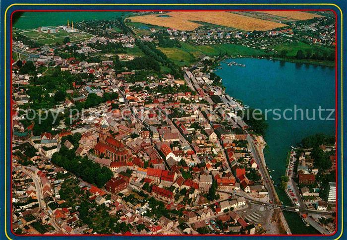 Wolgast Mecklenburg-Vorpommern Fliegeraufnahme