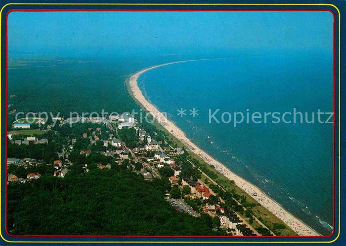 Zinnowitz Ostseebad Fliegeraufnahme