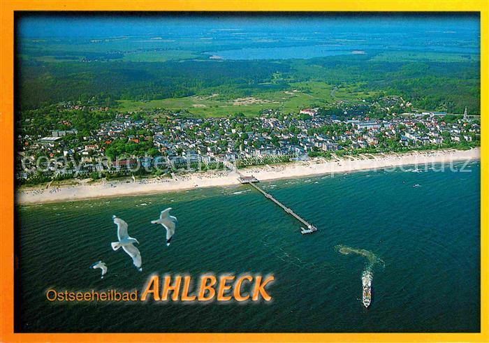 Ahlbeck Ostseebad Fliegeraufnahme