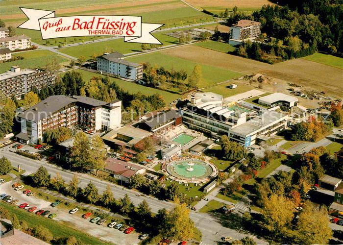 Bad Fuessing Fliegeraufnahme mit Therme I