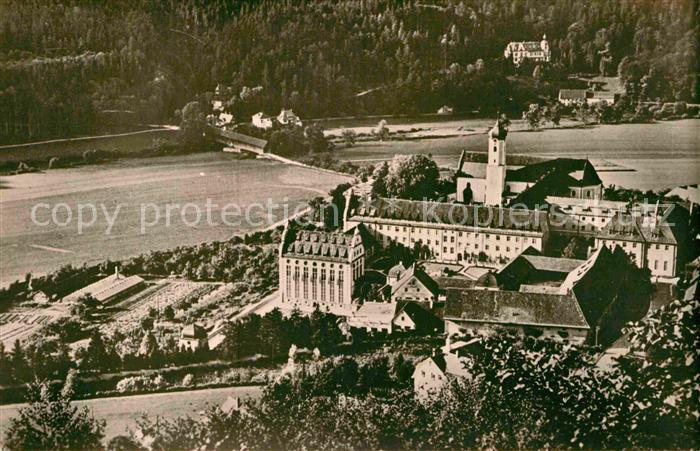 Beuron Donautal Fliegeraufnahme Erzabtei