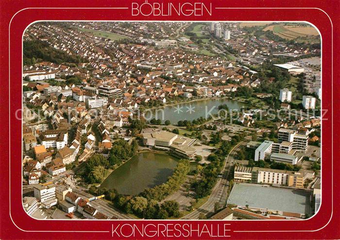 Boeblingen Fliegeraufnahme Kongresshalle