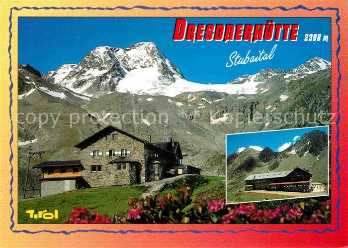 Stubaital Dresdnerhuette Schaufelspitze