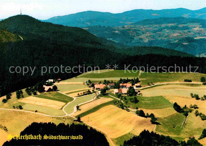 Schlechtbach Schopfheim Fliegeraufnahme