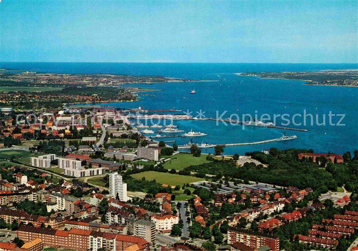 Wik Fliegeraufnahme mit Kieler Foerde