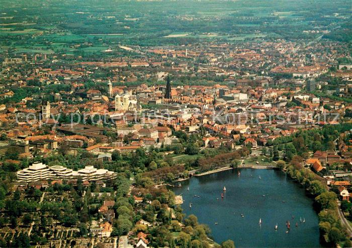 Muenster Westfalen Fliegeraufnahme