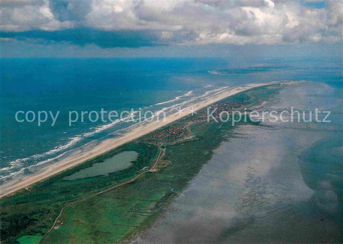 Juist Nordseebad Fliegeraufnahme