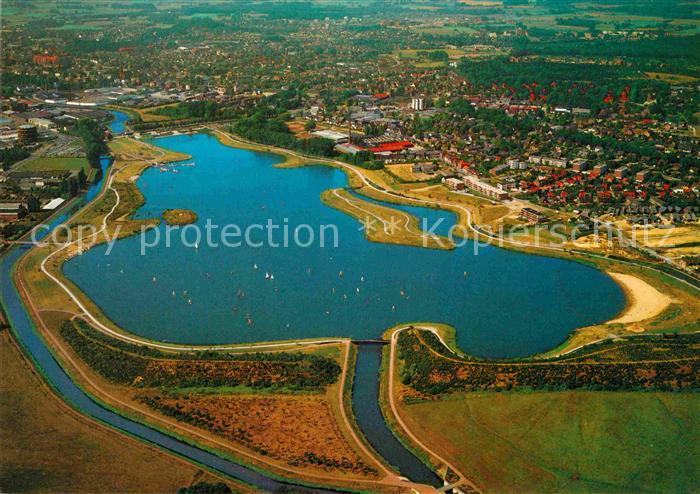 Bocholt Westfalen Fliegeraufnahme mit Aasee