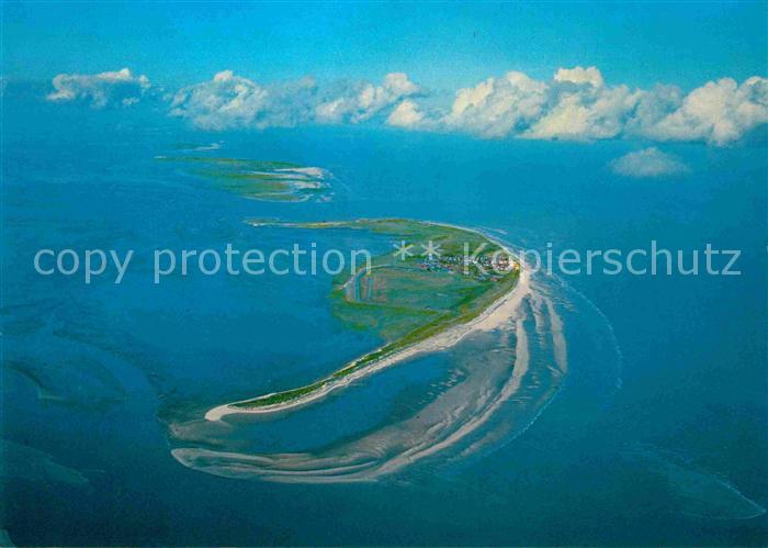 Wangerooge Nordseebad Fliegeraufnahme