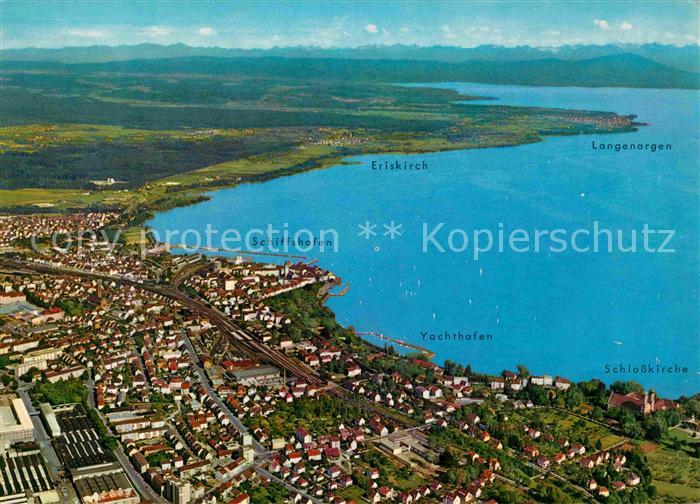 Friedrichshafen Bodensee Fliegeraufnahme