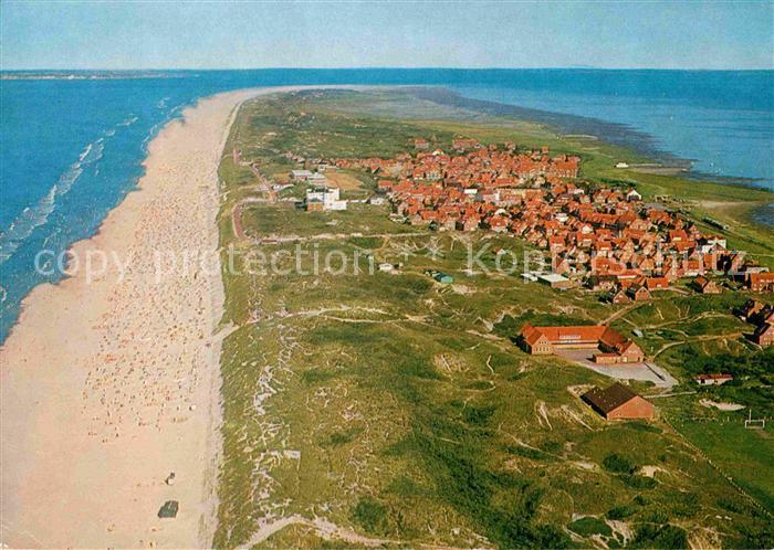 Juist Nordseebad Fliegeraufnahme