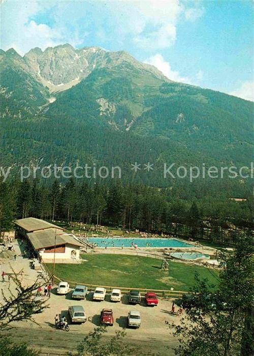 Elbigenalp Bach Waldschwimmbad