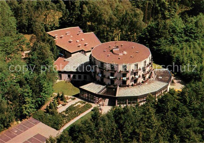 Porta Westfalica Fliegeraufnahme Kurhaus Weserbergland