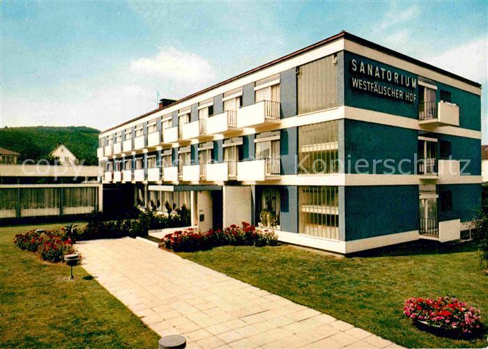 Bad Wildungen Reinhardshausen Sanatorium Westfaelischer Hof