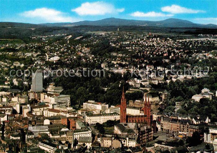 Wiesbaden Fliegeraufnahme