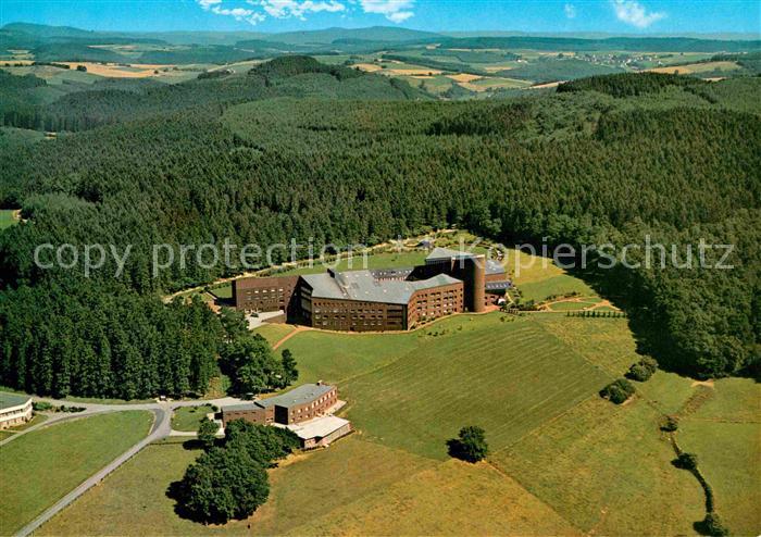 Biggesee Olpe Fliegeraufnahme Mutterhaus der Franziskanerinnen