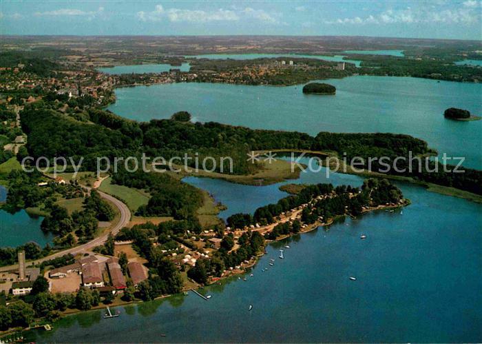 Ploen See Fliegeraufnahme Camping Spitzenort