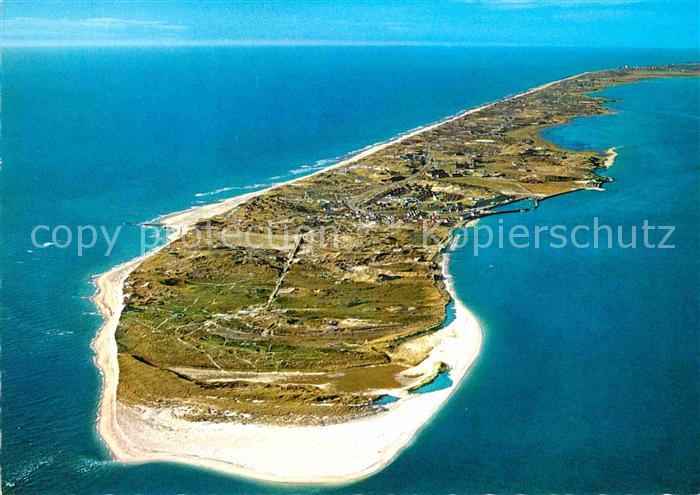 SYLT Insel Schleswig-Holstein Fliegeraufnahme von Sueden