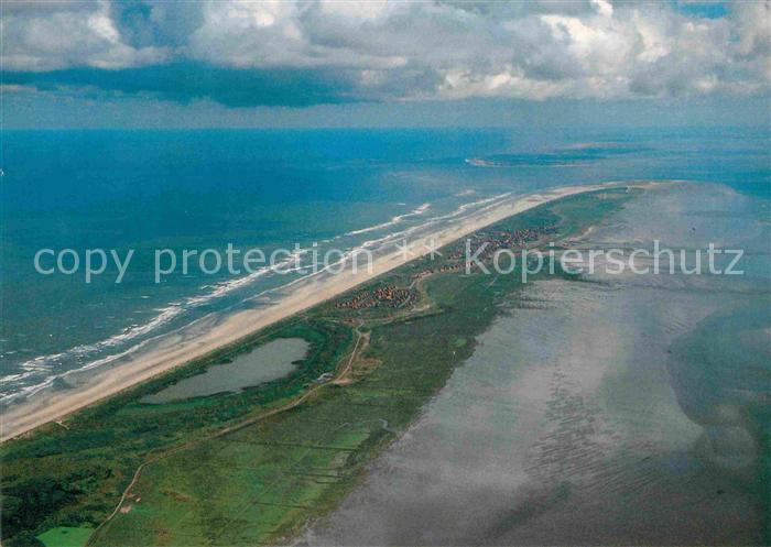 Juist Nordseebad Fliegeraufnahme