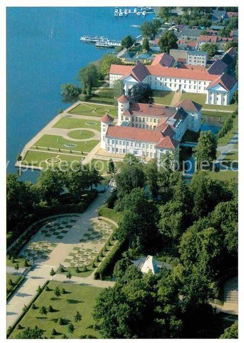 Rheinsberg Fliegeraufnahme Schloss Kavalierhaus Theater Park