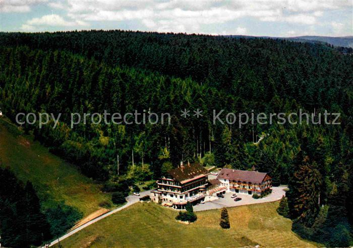 FREUDENSTADT BW Fliegeraufnahme Waldhotel und Cafe Stokinger