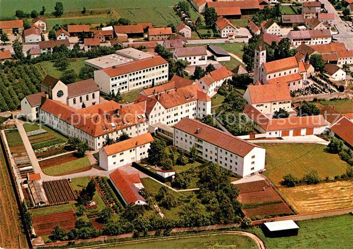 Straubing Fliegeraufnahme Alterhofen Franziskanerinnenkloster St. Josef