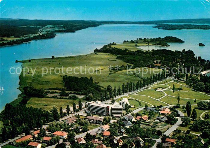Radolfzell Bodensee Fliegeraufnahme Herz-Kreislauf-Klinik Mettnau