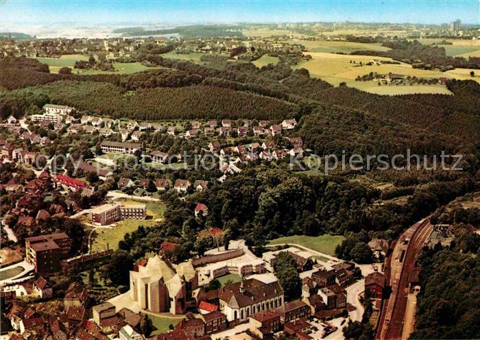 Neviges Velbert Fliegeraufnahme Wallfahrtskirche