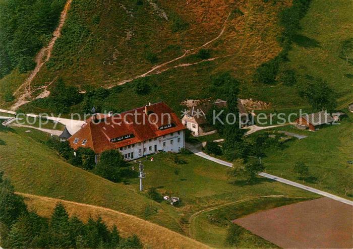 Muenstertal Schwarzwald Fliegeraufnahme Dekan Strohmeyerhaus