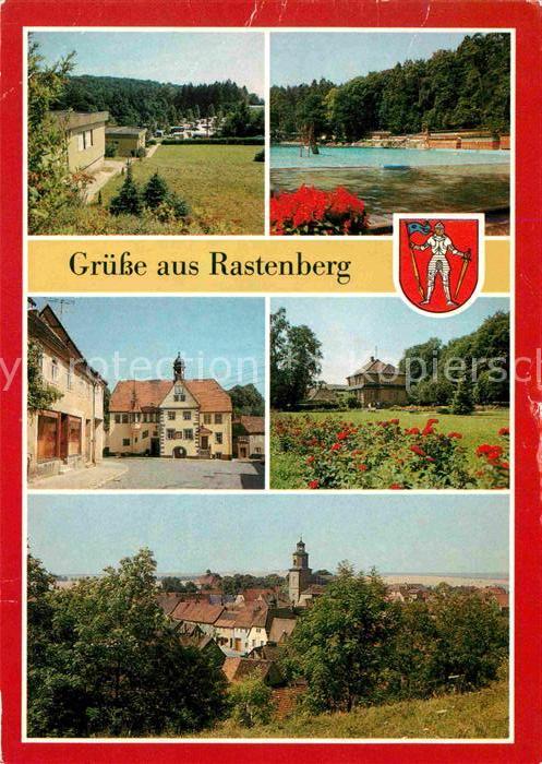 Rastenberg Bungalowsiedlung Freibad Rathaus Kulturhaus