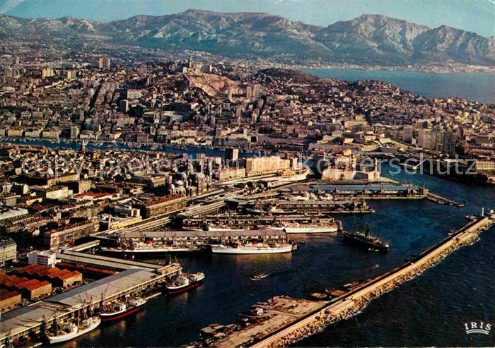 Marseille Bouches-du-Rhone Fliegeraufnahme