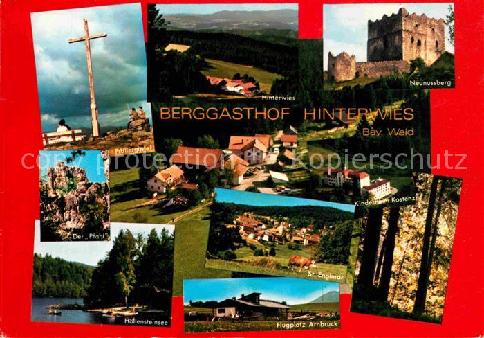 St Englmar Berggasthof Hinterwies Neunussberg Hoellensteinsee Der Pfahl