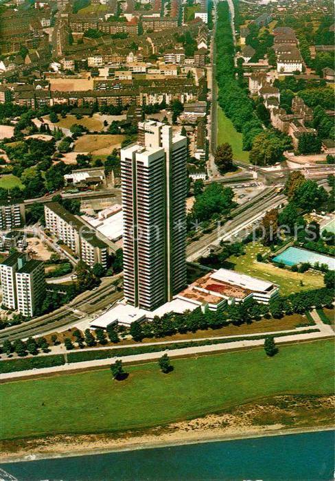 Koeln Rhein Fliegeraufnahme Colonia Haus