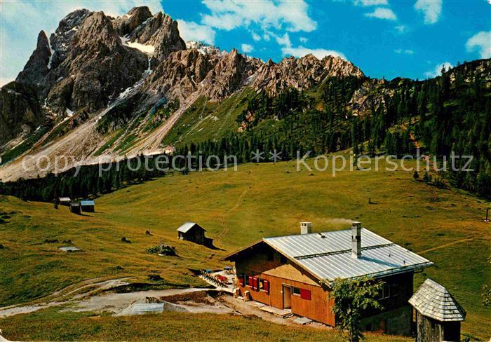 Sexten Sesto Suedtirol Rifugio Rudi Huette