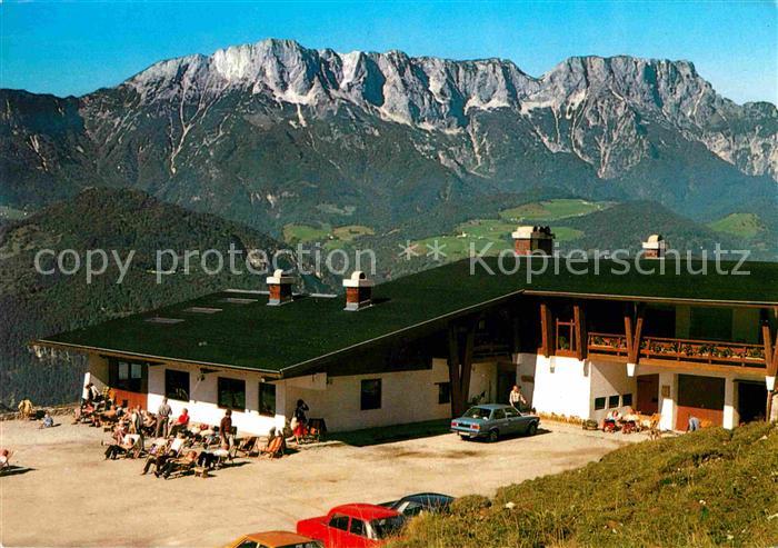 BERCHTESGADEN Bayern Berggaststaette Oberahornkaser