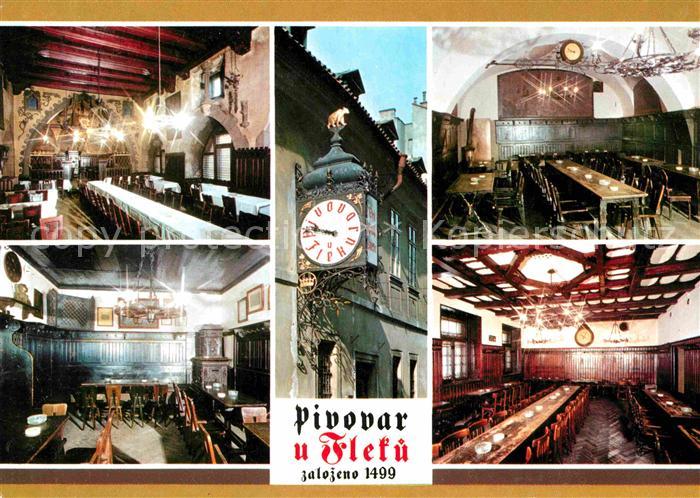 Praha Prahy Prague Pivovar u Flekue