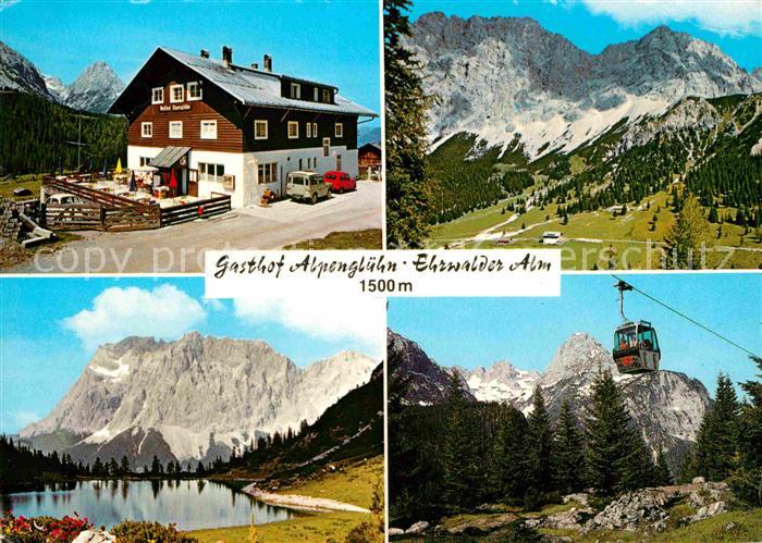 Ehrwald Tirol Gasthof Alpengluehn Gondelbahn